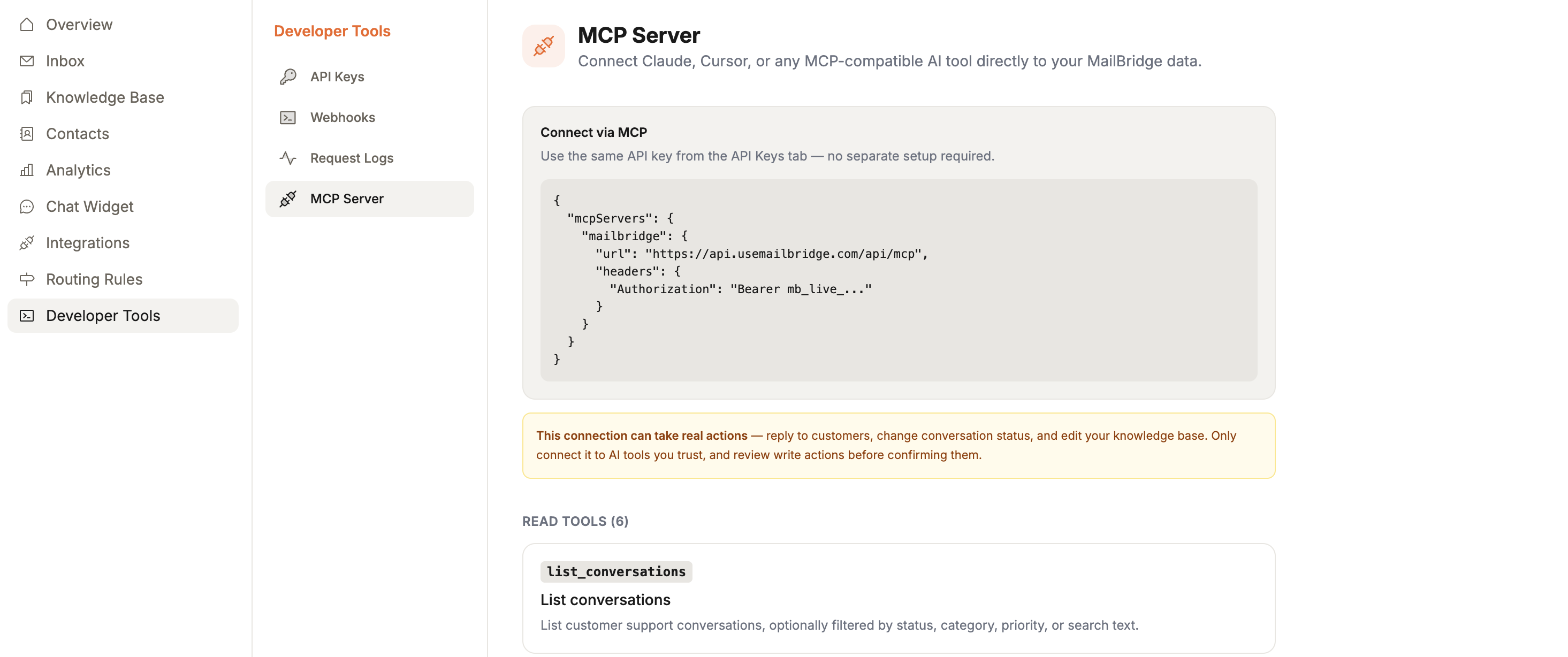 We built an MCP server for your support inbox